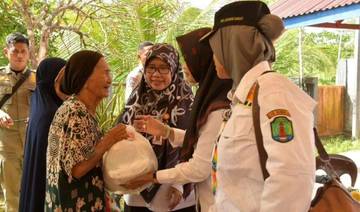 Penyaluran Bantuan Sosial Sembako Kepada Warga Nunukan