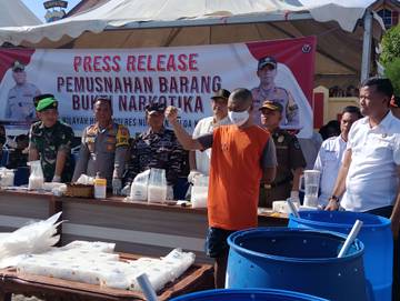Gubernur Respon Positif Penangkapan Tersangka Pengedar 50 Kilogram Narkoba