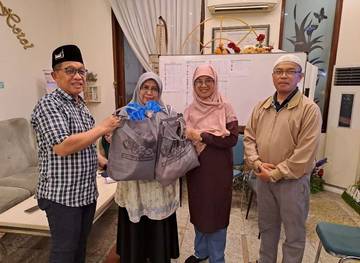 Kabiro Organisasi dan Kepala BPSDM Kunjungi Kafilah Sumbar