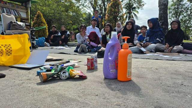 Ragam Kegiatan Komunitas Literasi di CFD Palangka Raya