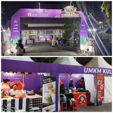 Pagelaran Pesona Tambun Bungai BI Dalam Mendukung UMKM Kalimantan Tengah 
