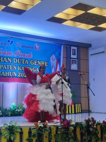 Gunakan Pakaian Daur Ulang, Pemilihan Duta Katingan Berlangsung Meriah