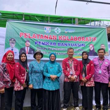 TP PKK Banyuasin Laksanakan Pembinaan dan Penilaian di Desa Karang Mulya