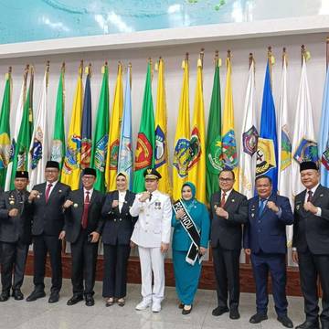Pelantikan Pj. Gubernur Sumatera Selatan di Jakarta