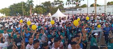Ribuan Peserta Ramaikan Ampera Tourism Run 2024