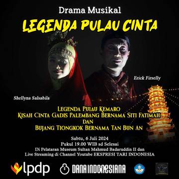 Drama Musikal Legenda Pulau Cinta Hadir di Pelataran Museum SMB II