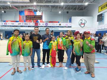 Prestasi Gemilang Atlet Senam Kabupaten Musi Banyuasin