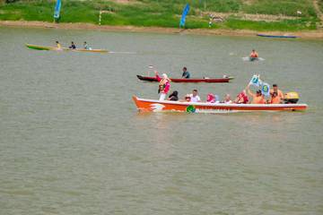  Lomba Perahu Ketek Nelayan di Muba