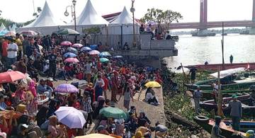  9 Perahu Bidar Meriahkan Festival Bidar Tradisional 