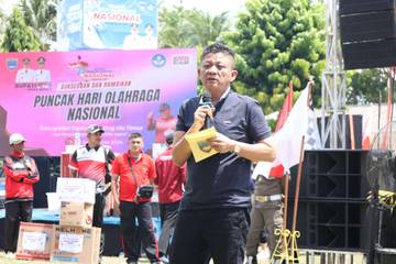 Puncak Peringatan Haornas Pemkab OKU Timur Salurkan Bantuan