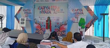 Rumah BUMN Sumsel Gelas Festival Kerja Nyata 