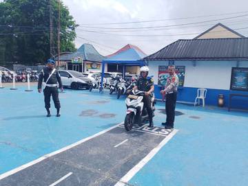 HUT TNI, Polrestabes Palembang Beri Layanan SIM Gratis