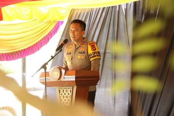 Jelang Pilkada 2024, Kapolres Banyuasin Lakukan Cooling System 