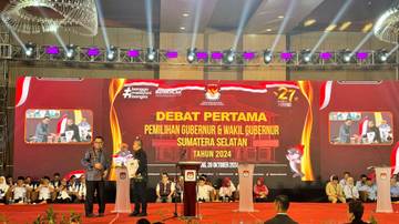 KPU Sumsel Menggelar Debat Publik Pertama 