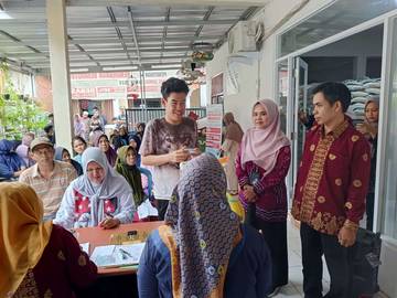 Perum BULOG Monitoring Penyaluran Bantuan Pangan