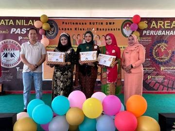 DWP Lapas Banyuasin Gelar Fashion Show Kebaya