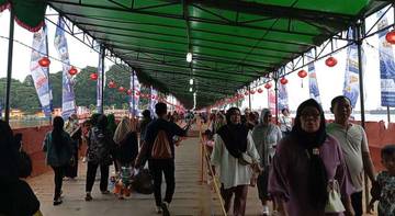 Cap Go Meh di Pulau Kemaro Meriah, Ribuan Pengunjung Datang