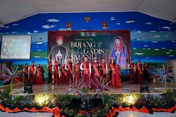 Pemilihan Bujang Gadis SMA Negeri 5 Palembang