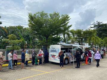 Stasiun Kertapati Jadi Lokasi Penukaran Uang Rupiah