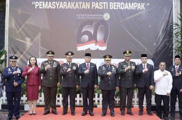 Kemenkumham Kalbar Peringati Hari Bhakti Pemasyarakatan Ke-60 