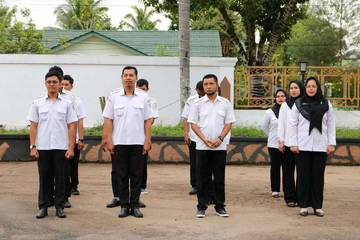Pegawai Sekretariat DPRD Ketapang Ikuti Apel Pagi