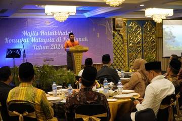 Konsulat Malaysia di Pontianak Adakan Halalbihalal 