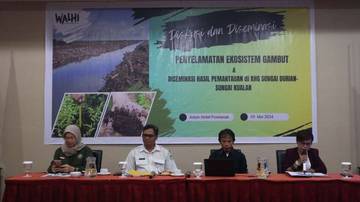 Walhi Kalbar Adakan Diskusi dan Diseminasi Soal Gambut 