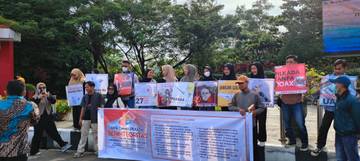 Aksi Damai Pilkada Berintegritas pada Hari Lahir Pancasila