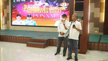 Pengarahan KONI Kalbar kepada Atlet dan Pelatih untuk berlaga PON XXI