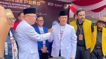 Pendaftaran Calon Gubernur dan Calon Wakil Gubernur Kalbar 2024