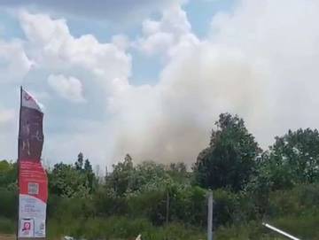 Tak Hujan Kebakaran Lahan Gambut Terjadi di Pontianak