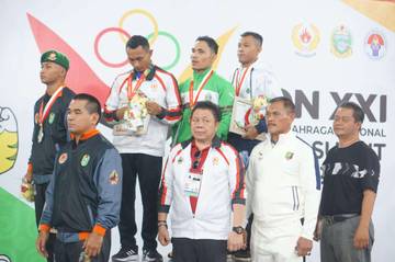 Dua Medali Perak Kontingen Kalbar dari Sambo