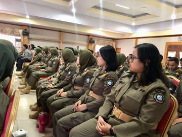 Ratusan CPNS-PPPK Satpol PP dan Dishub Pontianak Ikuti Pembekalan 