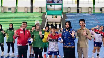 Ratusan Atlet Ikuti Kejuaraan Daerah Bola Tangan Kalbar 