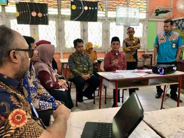 Wakil Wali Kota Pontianak Sidak Pelaksanaan SPMB