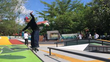 Ratusan Skater Ikuti Peringatan Skateboarding Day 2025