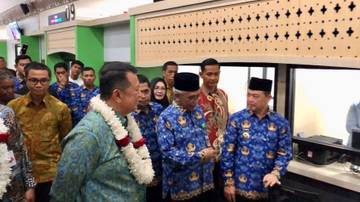 Wamen PAN-RB Kunjungi MPP Bernuansa Tepian Sungai Kapuas