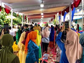 Potret Ribuan Warga Hadiri Robo-Robo di Pontianak Timur 