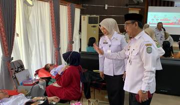 Donor Darah Aksi ASN Kalbar Peduli 