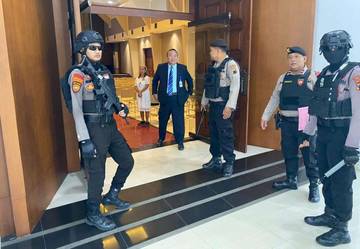 Polres Tegal Melakukan Pengamanan di Gereja