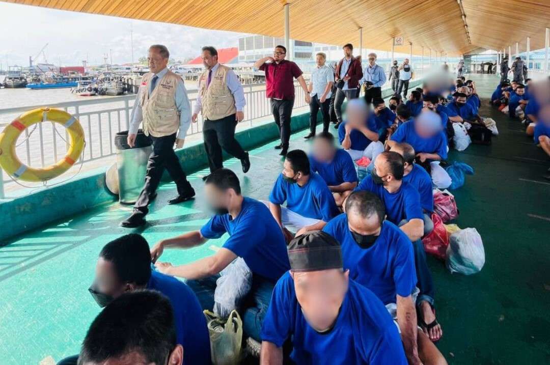 Ratusan WNI Dideportasi dari Sabah Malaysia
