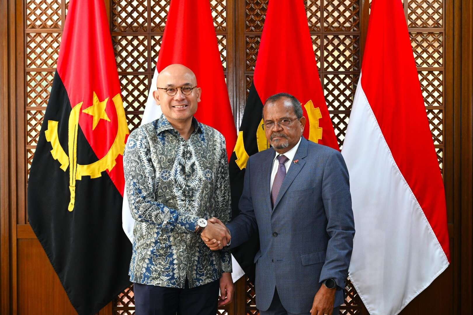 Pertemuan Bilateral Wamenlu RI-Angola di Jakarta
