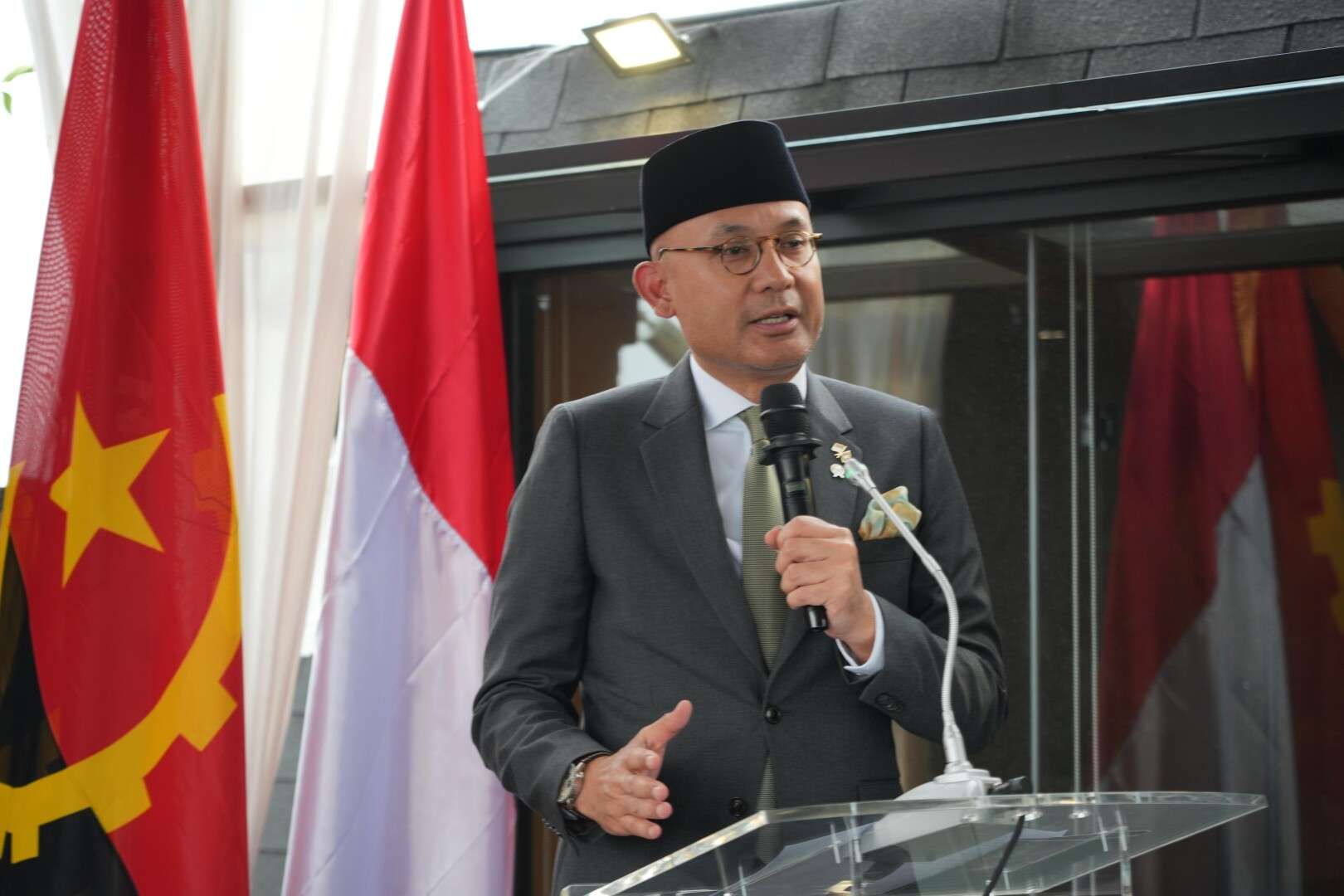 Wamenlu RI Turut Resmikan Kedubes Angola di Jakarta 