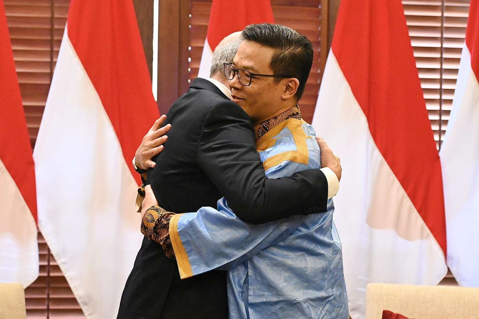 Selesai Tugas, Dubes Maroko Temui Menlu Sugiono 