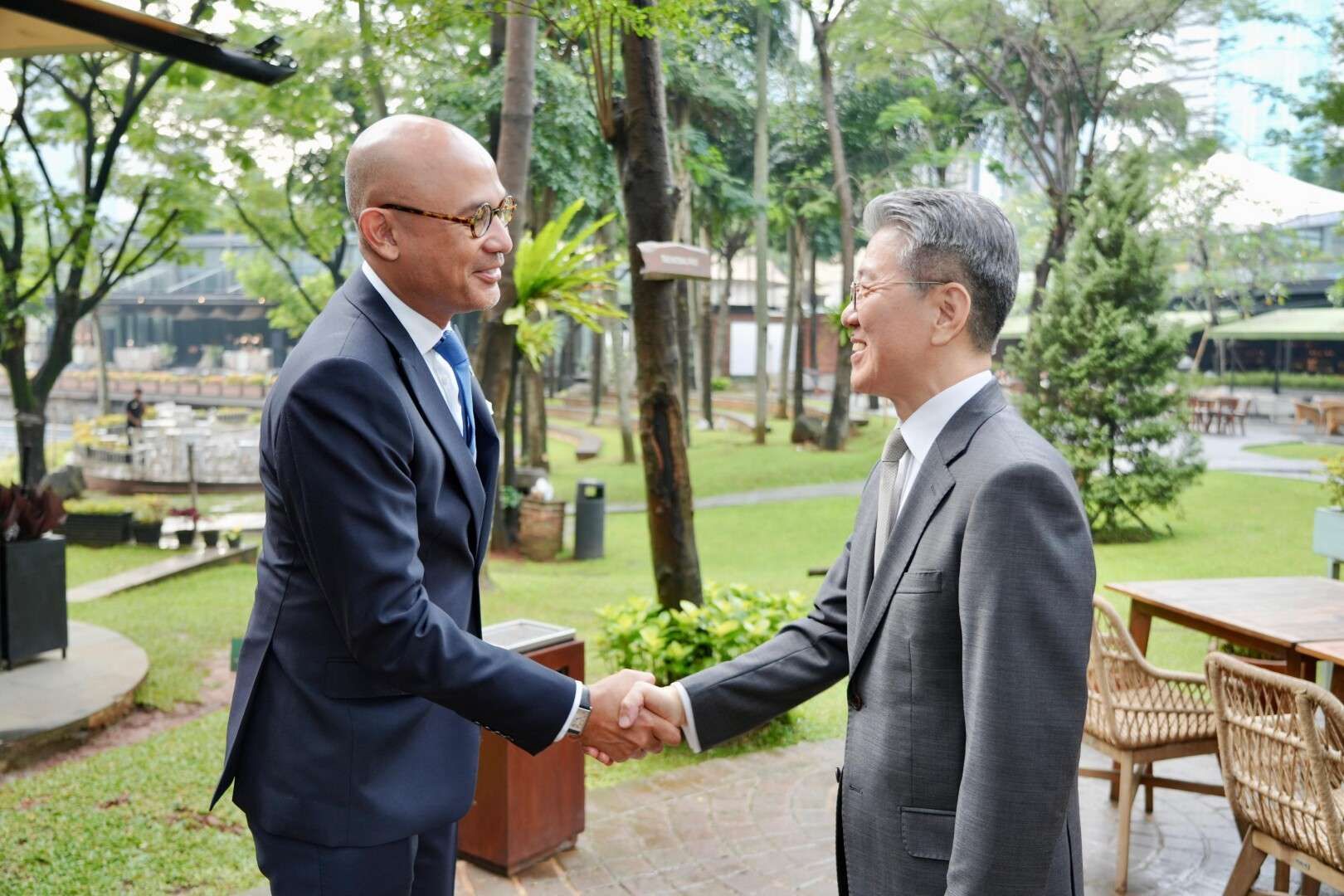 Pertemuan Bilateral Wamenlu RI-Korsel di Jakarta
