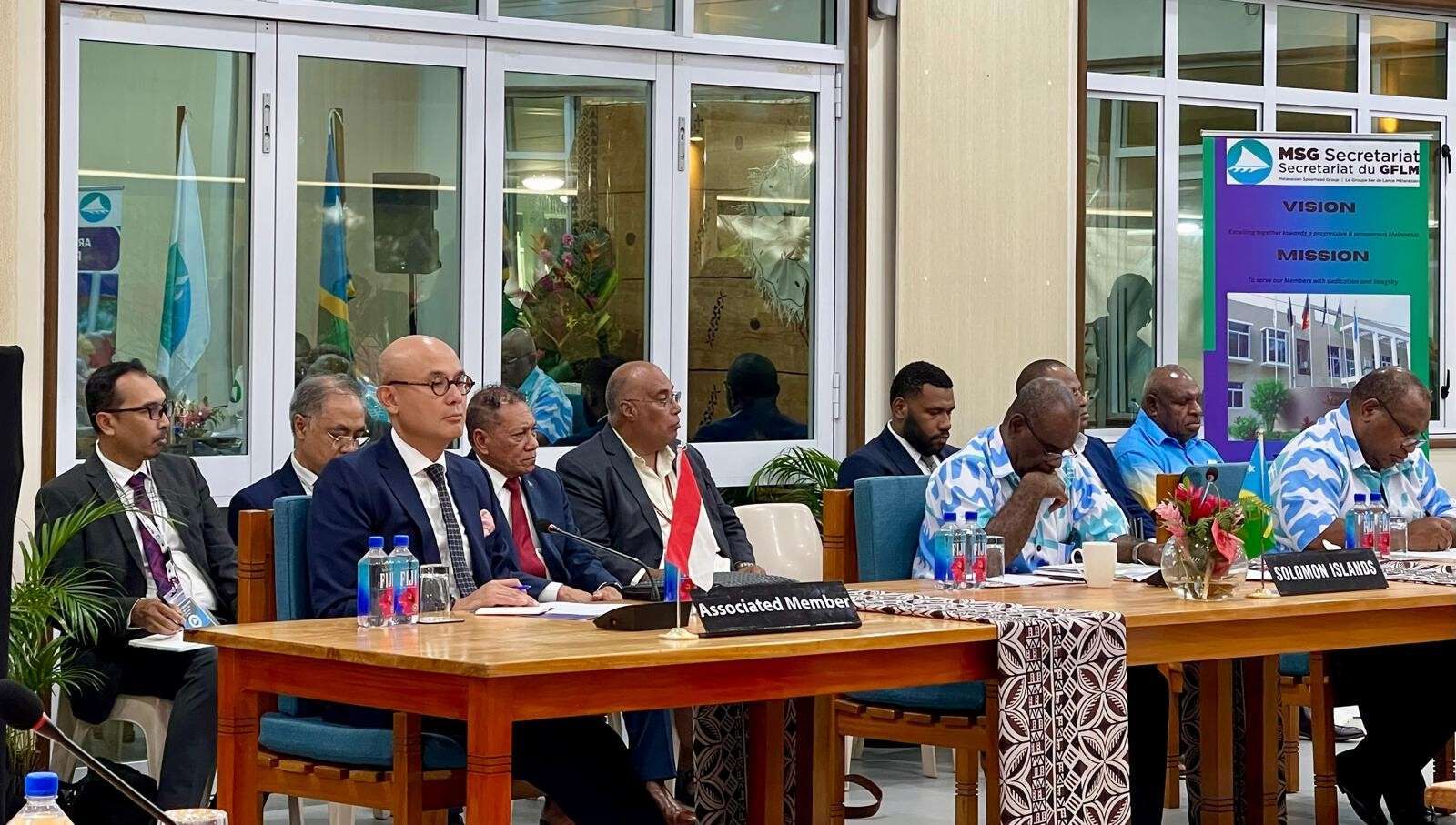 Indonesia Siap Jadi Mitra Negara Melanesian Spearhead Group