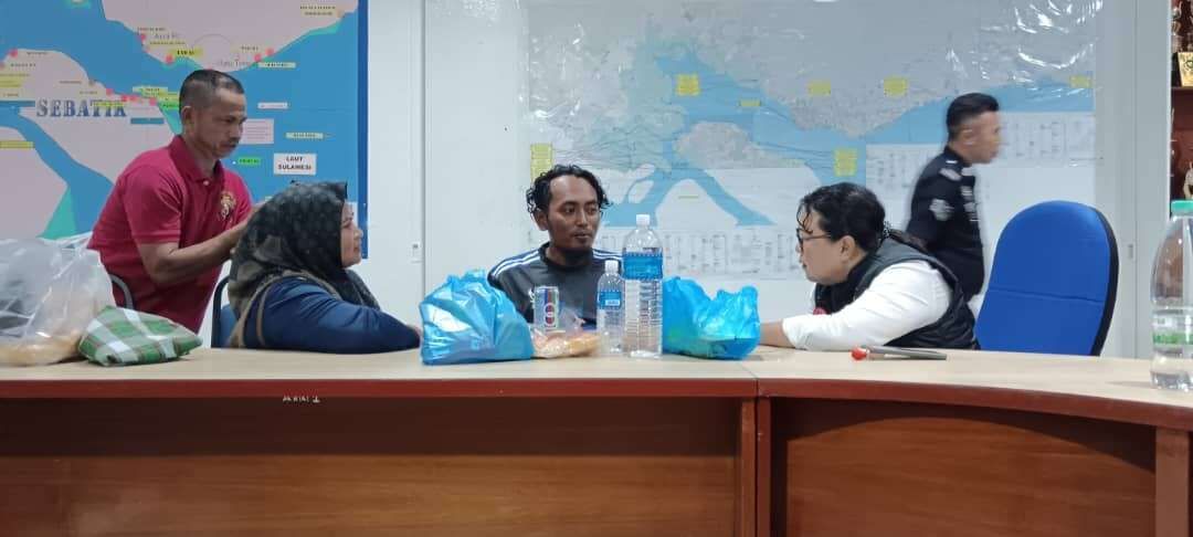 Konsulat RI Tawau Dampingi ABK yang Sempat Tenggelam