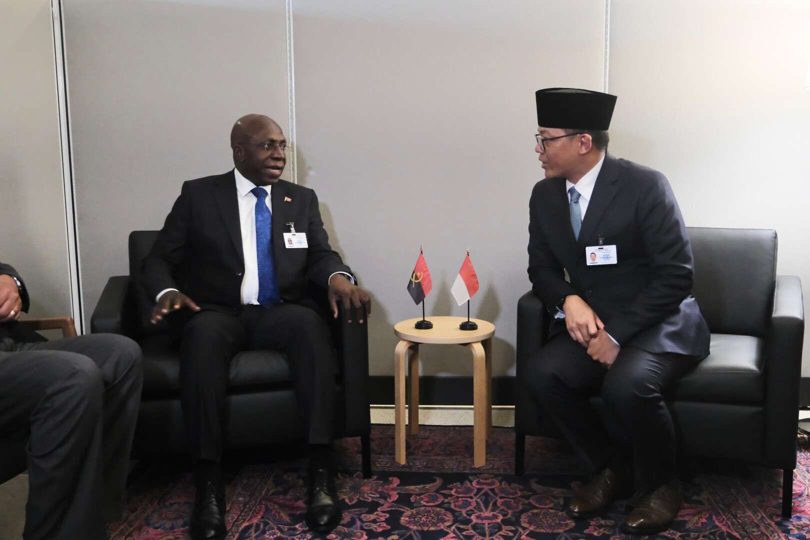 Pertemuan Bilateral Indonesia dan Angola di Markas PBB 