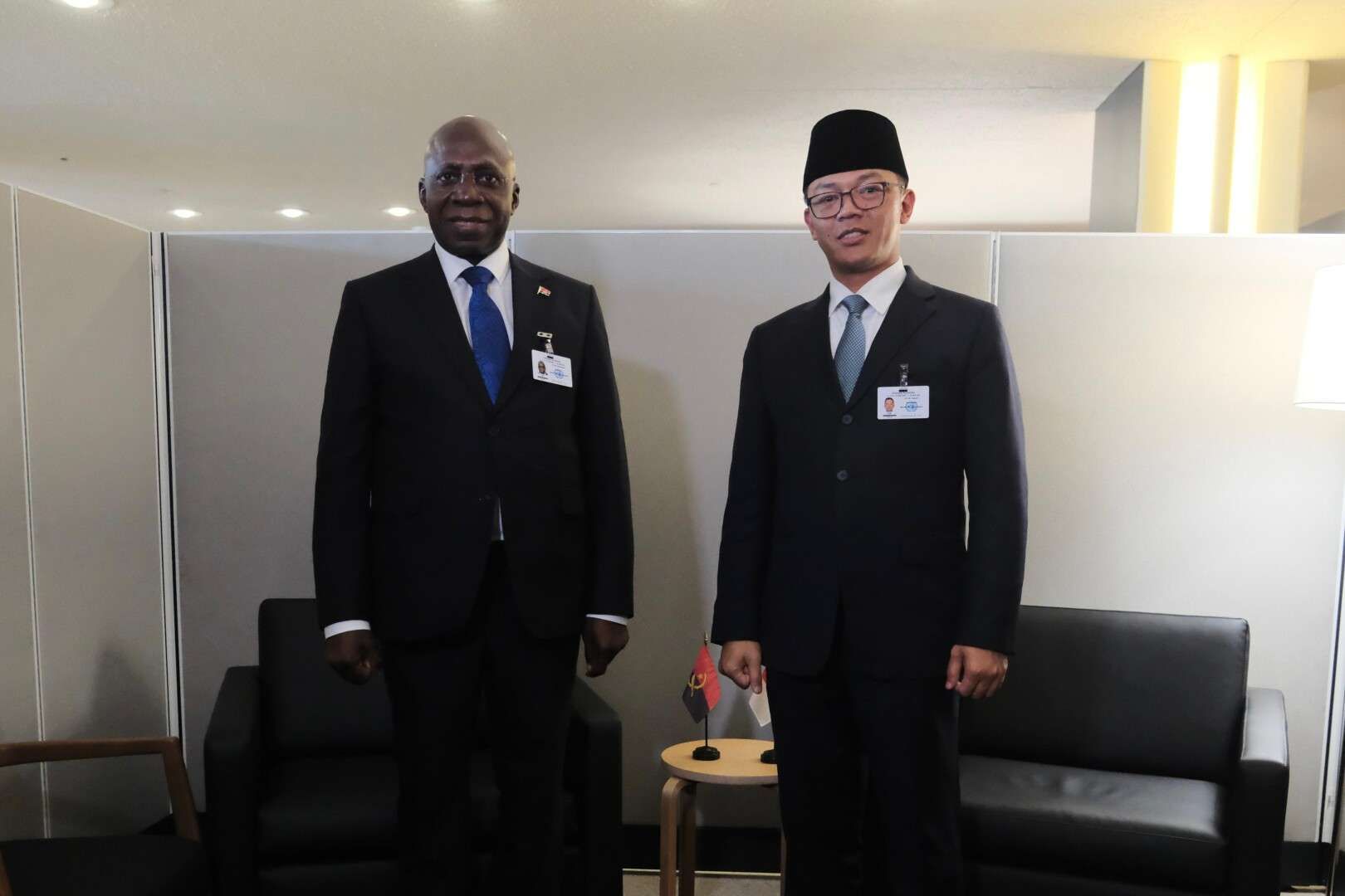 Pertemuan Bilateral Indonesia dan Angola di Markas PBB 