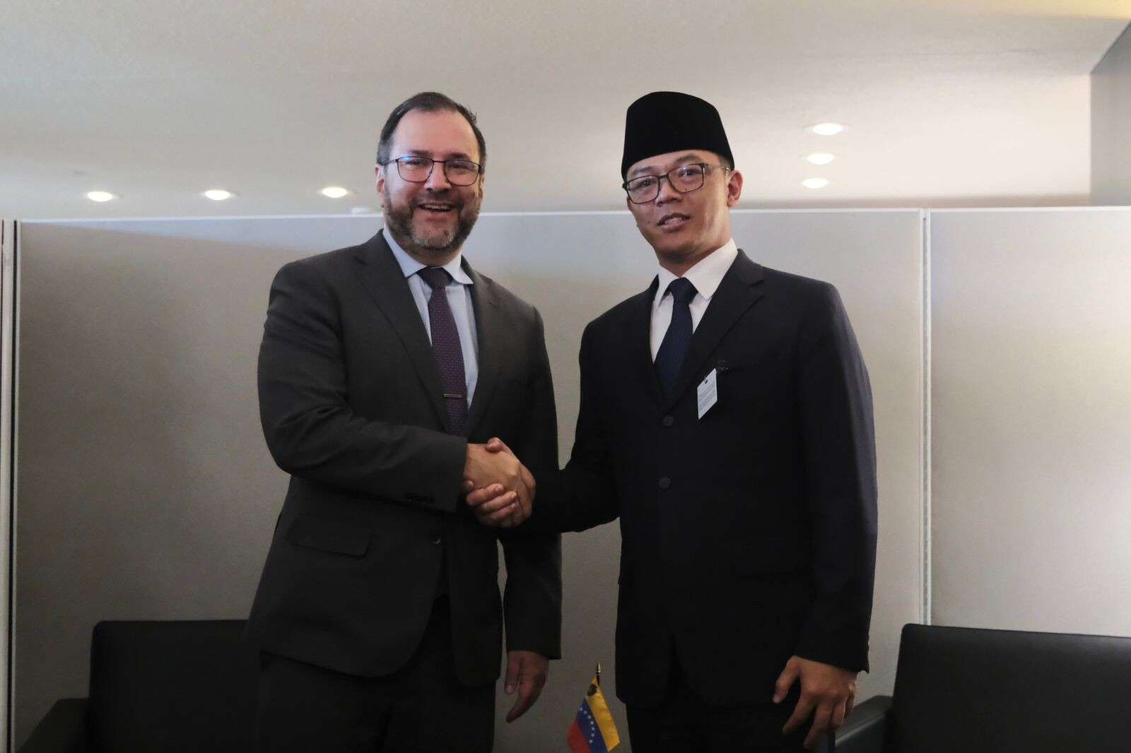 Pertemuan Bilateral Menlu RI dan Venezuela